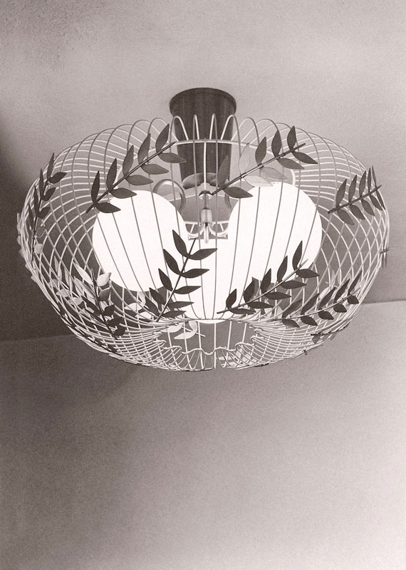 Cage lamp model 5C by Hans Bergström for Ateljé Lyktan