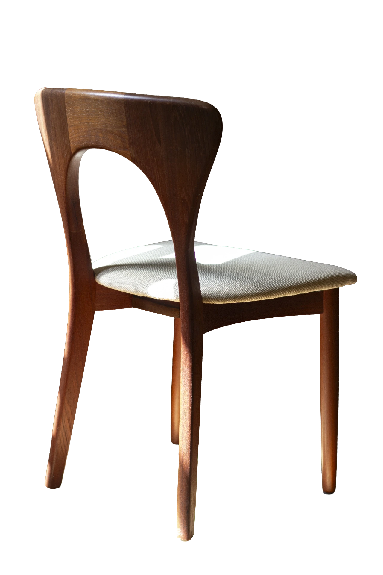 Set of 8 Peter chairs designed by Niels Koefoed