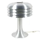Lampe de table BN-26 en aluminium brossé de Hans-Agne Jakobsson