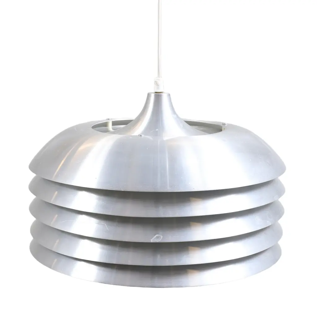 Hans-Agne Jakobsson T742 pendant lamp in brushed aluminium