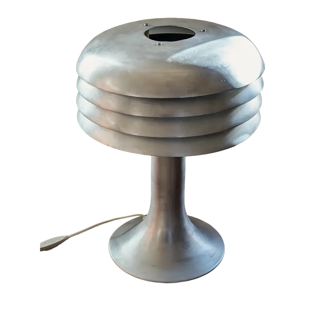 BN-26 brushed aluminium mat Table Lamp - Hans-Agne Jakobsson