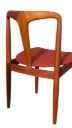 Série de 8 chaises Juliane en teck de Johannes Andersen pour Uldum Møbelfabrik