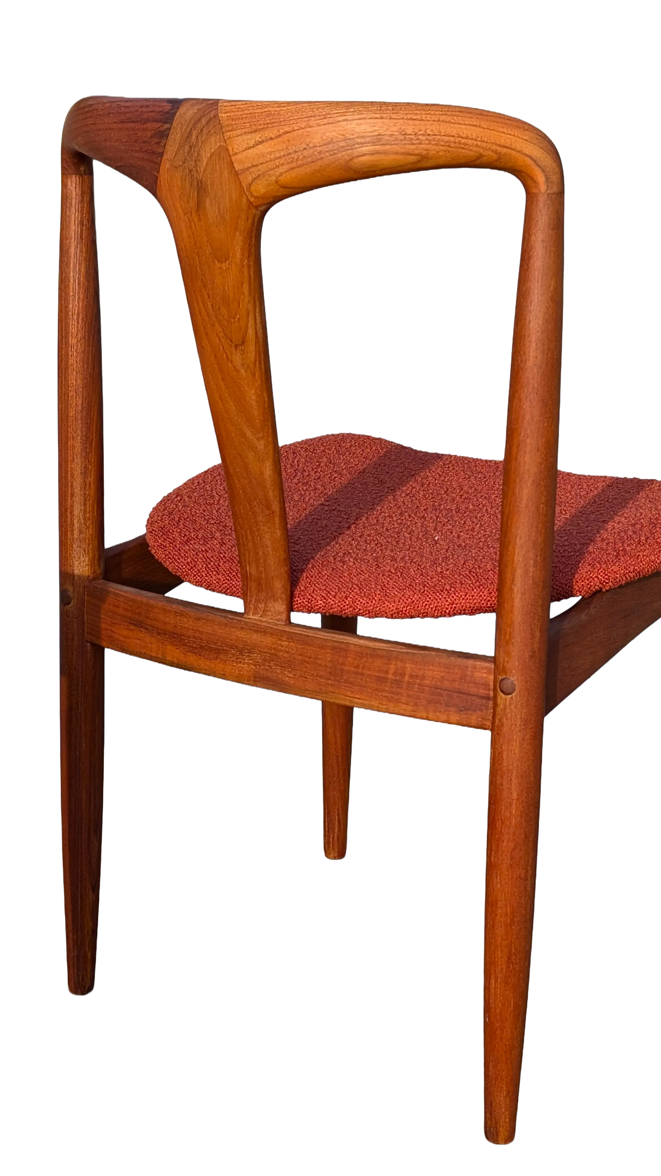Set of 8 teak dining chairs model Juliane by Johannes Andersen for