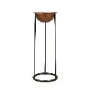 Copper ashtray on foot, Hans-Agne Jakobsson for Markaryd, 1960's