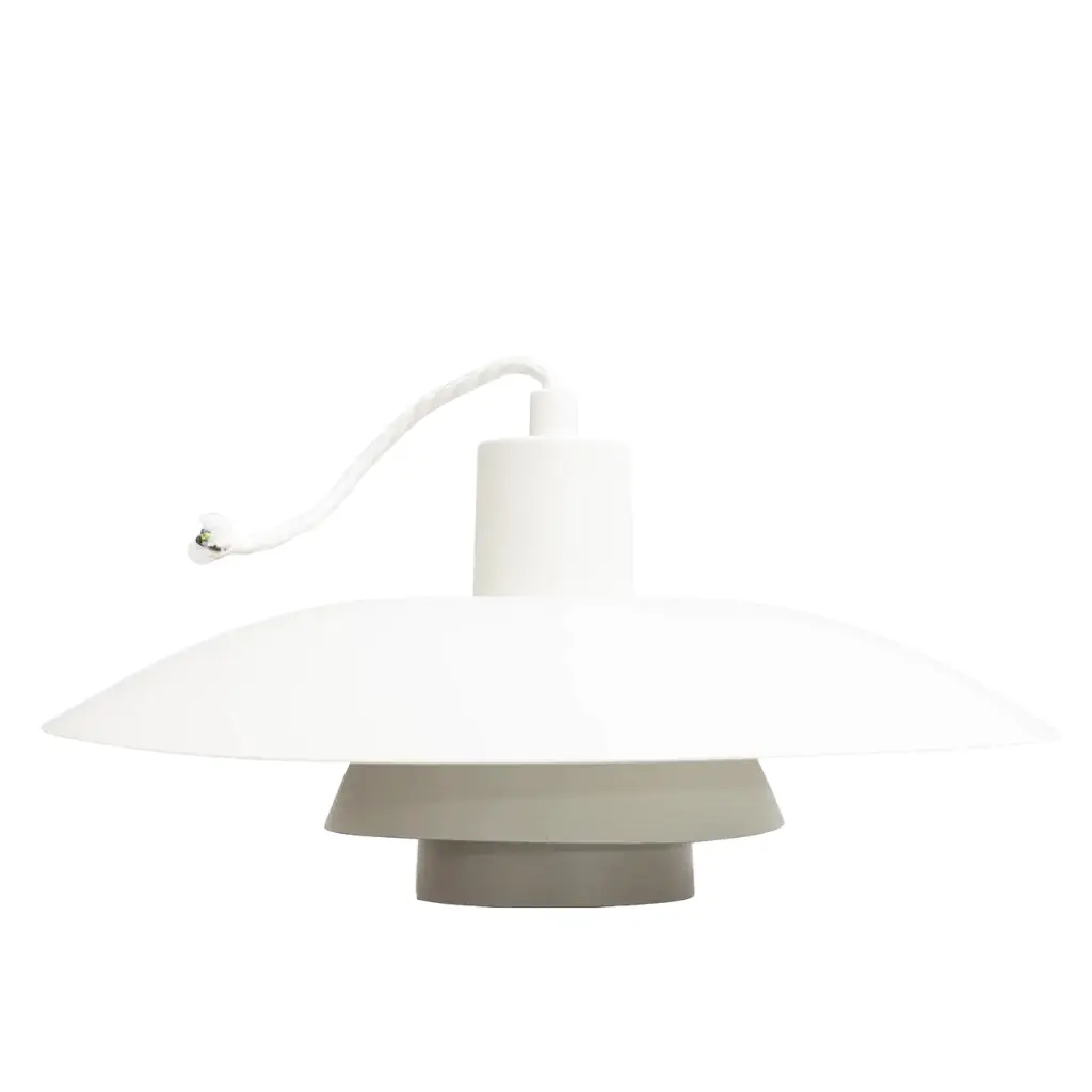 Poul Henningsen PH 4/3 pendant in white, Louis Poulsen