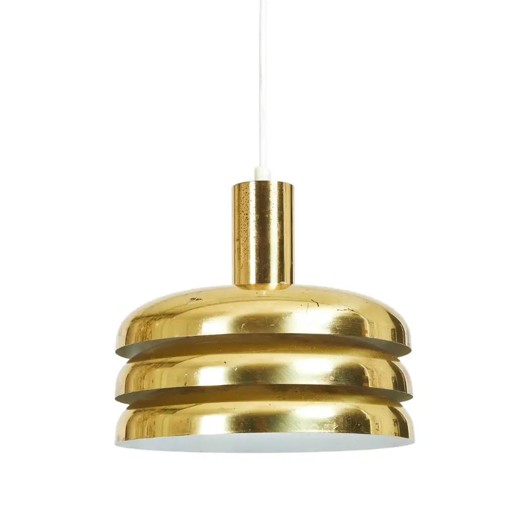 Hans-Agne Jakobsson T-724/M pendant lamp in brass