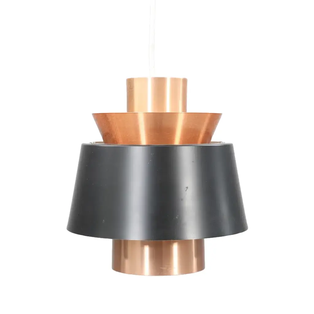 Jørn Utzon JU1 pendant lamp in black and copper