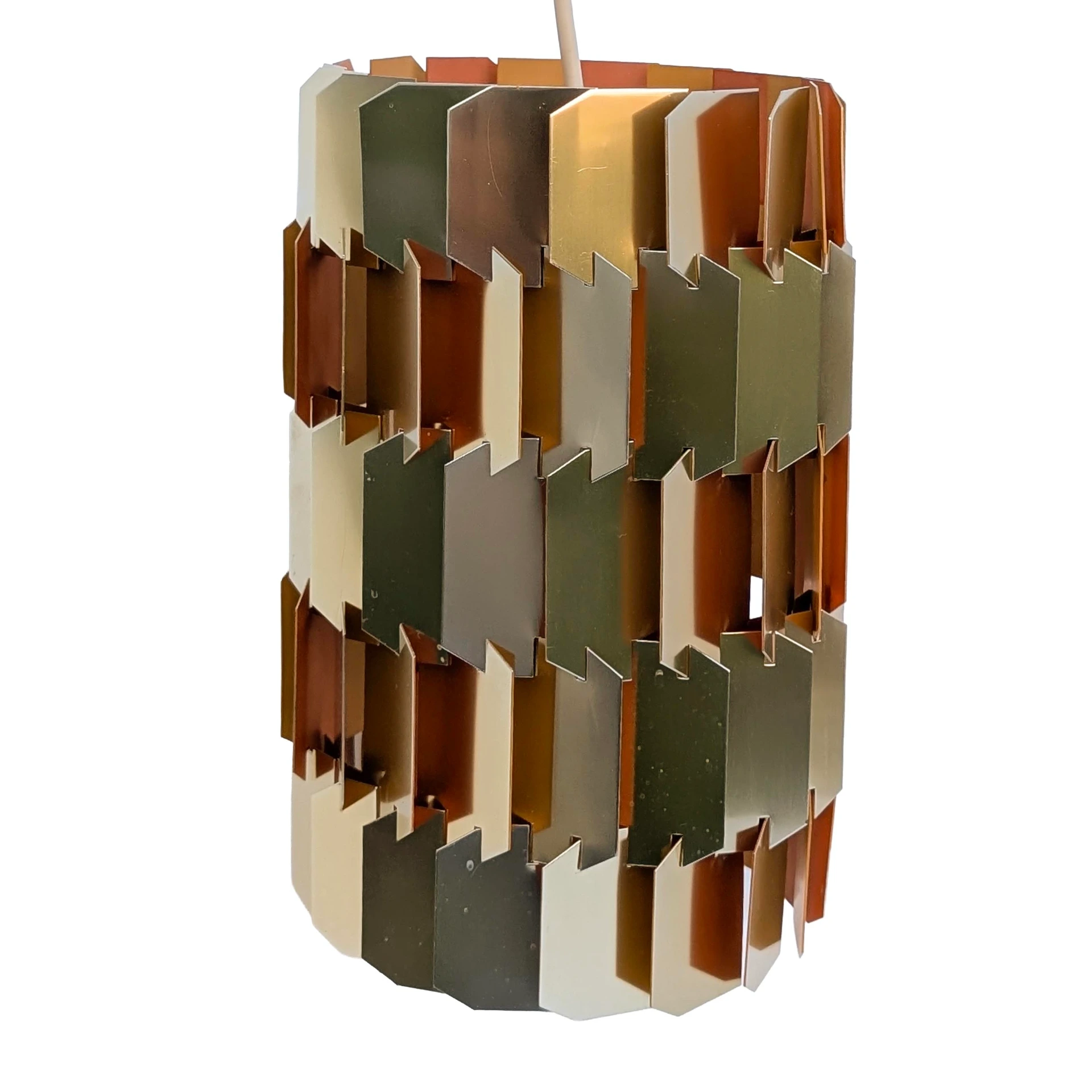 Louis Weisdorf Facet lamp in brass - Lyfa 1960's