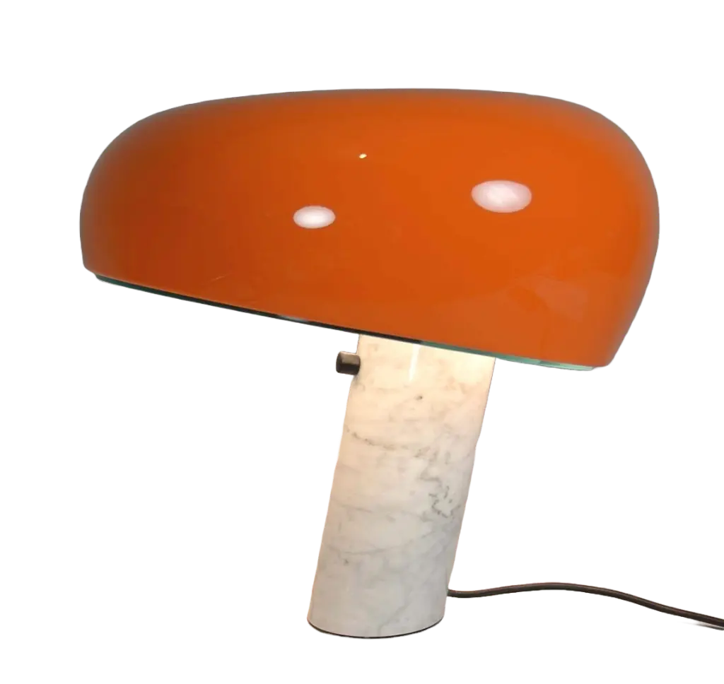 Flos Snoopy table lamp in orange