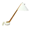 Hans Agne Jakobsson B54 desk lamp teak and brass