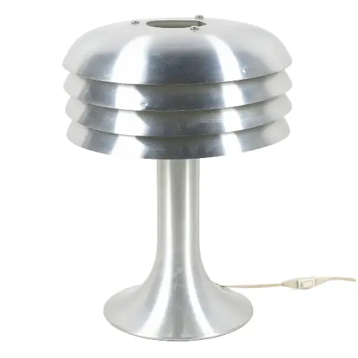 Hans-Agne Jakobsson BN-26 tafellamp in geborsteld aluminium