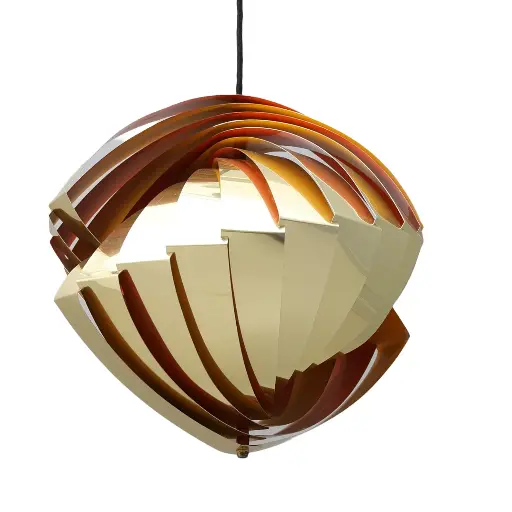 Louis Weisdorf Konkylie pendant for Lyfa, 1960s