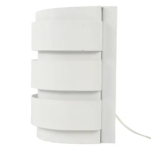 Hans-Agne Jakobsson V-155 wandlamp in wit gelakt metaal